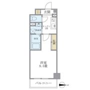 ドミール平和台の間取り画像