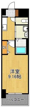 LEGEND鍛冶町の間取り画像