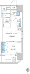 レジディア蒲田プレイスの間取り画像