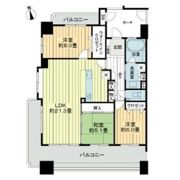 アルファガーデン城山公園の間取り画像