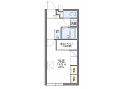 レオパレス早島5の間取り画像