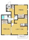 プレジデント雅 Aの間取り画像