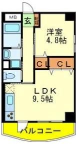 ドイマンションの間取り画像
