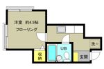 コーポアラカワの間取り画像