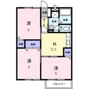 ヴェルドミ－ルの間取り画像