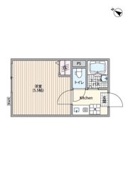 アーバングレイス五反野Ⅱの間取り画像