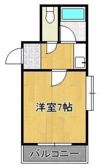 PLEAST西川頭A棟の間取り画像