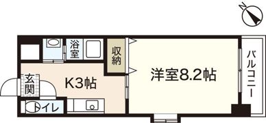 アイティーヴィラの間取り画像