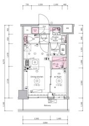 SYFORME MOTOMACHI-CHUKAGAIの間取り画像