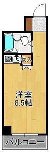 中央町スカイマンション 501号室の間取り画像