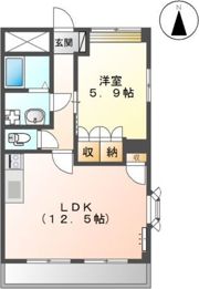 ヴィーナスの間取り画像