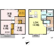 セゾンド オリオンの間取り画像