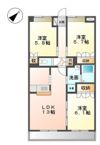 ボンヌール ラパンの間取り画像