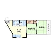 マンション島村の間取り画像