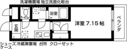 ヌーベルポルト本山の間取り画像