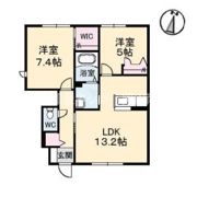 エクリール A棟の間取り画像
