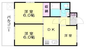 ハイデルみずほの間取り画像