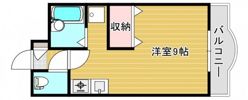 ロイヤルヴィラ下伊福の間取り画像