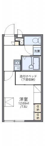 レオパレスT UPジョイの間取り画像