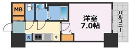 スワンズシティ大阪クレアストの間取り画像
