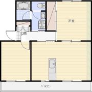 上島マンションの間取り画像