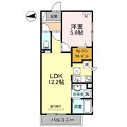 メゾンサフィールの間取り画像