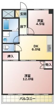 大和ビルの間取り画像