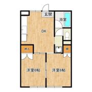 リベルテ翠川の間取り画像