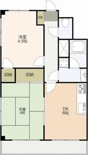 シーガル海老塚の間取り画像