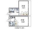 レオパレス柏原Ⅲの間取り画像