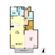 エヌ・ハーレー Aの間取り画像