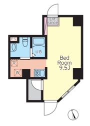Bloom Tower Uenoの間取り画像
