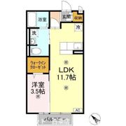 セジュール タクボの間取り画像