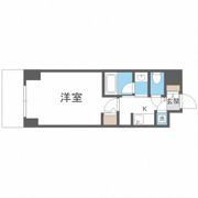 QCフラット北堀江の間取り画像