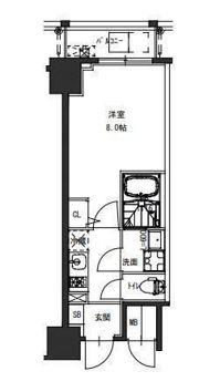 S-RESIDENCE駒込六義園の間取り画像