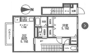 カーサ フォレスタの間取り画像