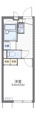 レオパレス西ノ前ハイツの間取り画像