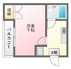 ルーエ旭川B棟の間取り画像