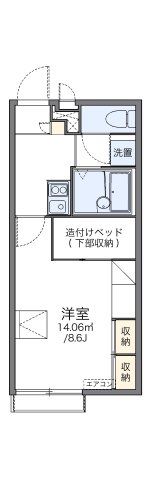 レオパレス我が家の間取り画像