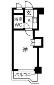 ライオンズマンション東神奈川の間取り画像