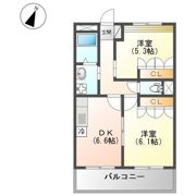 エバーグリーンの間取り画像