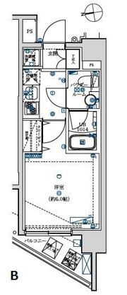 フェルクルールプレスト目白の間取り画像