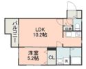 EXE神園A棟の間取り画像
