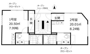 MYTHOS MACHIYAの間取り画像