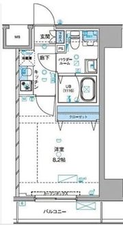 ジェノヴィア浅草Ⅲグリーンヴェールの間取り画像