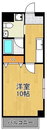マーベラス下到津の間取り画像