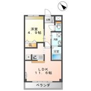 ドリームⅡの間取り画像