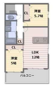 PHOENIX福津BAYSIDEの間取り画像