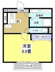 アズフレンディの間取り画像