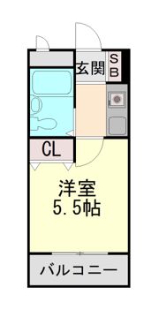 ダイドーメゾン青木Ⅱの間取り画像